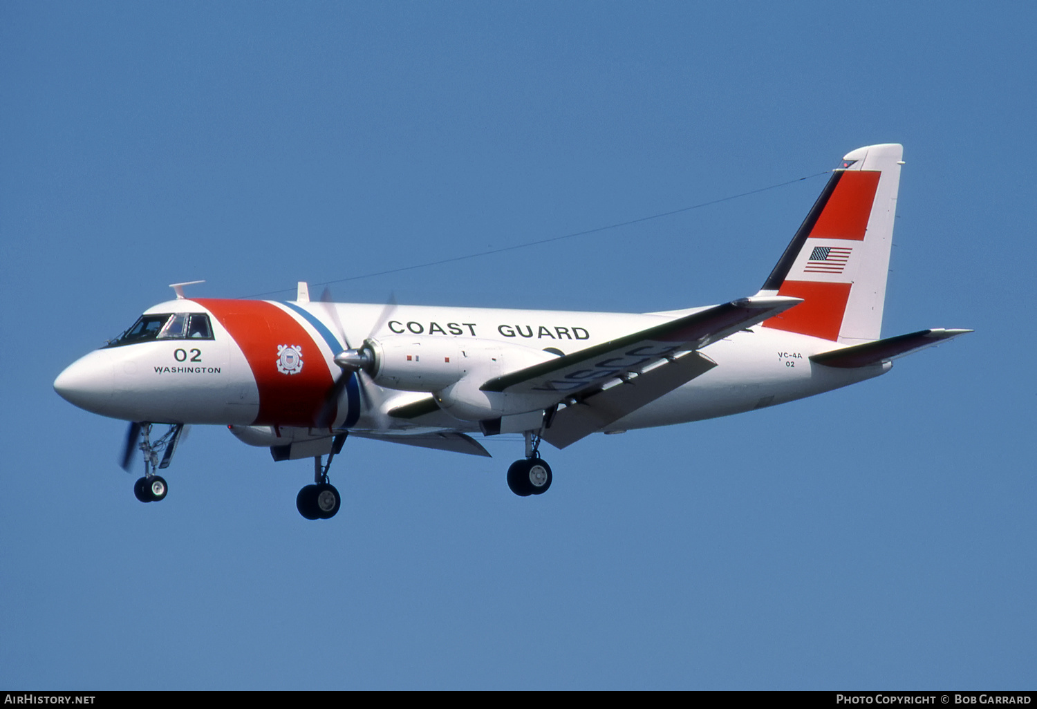 Aircraft Photo of 02 | Grumman VC-4A Gulfstream I (G-159) | USA - Coast Guard | AirHistory.net #427034