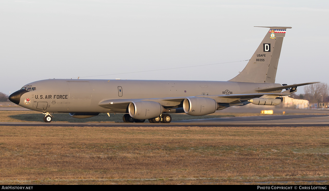 Aircraft Photo of 60-0355 / 00355 | Boeing KC-135R Stratotanker | USA - Air Force | AirHistory.net #427035