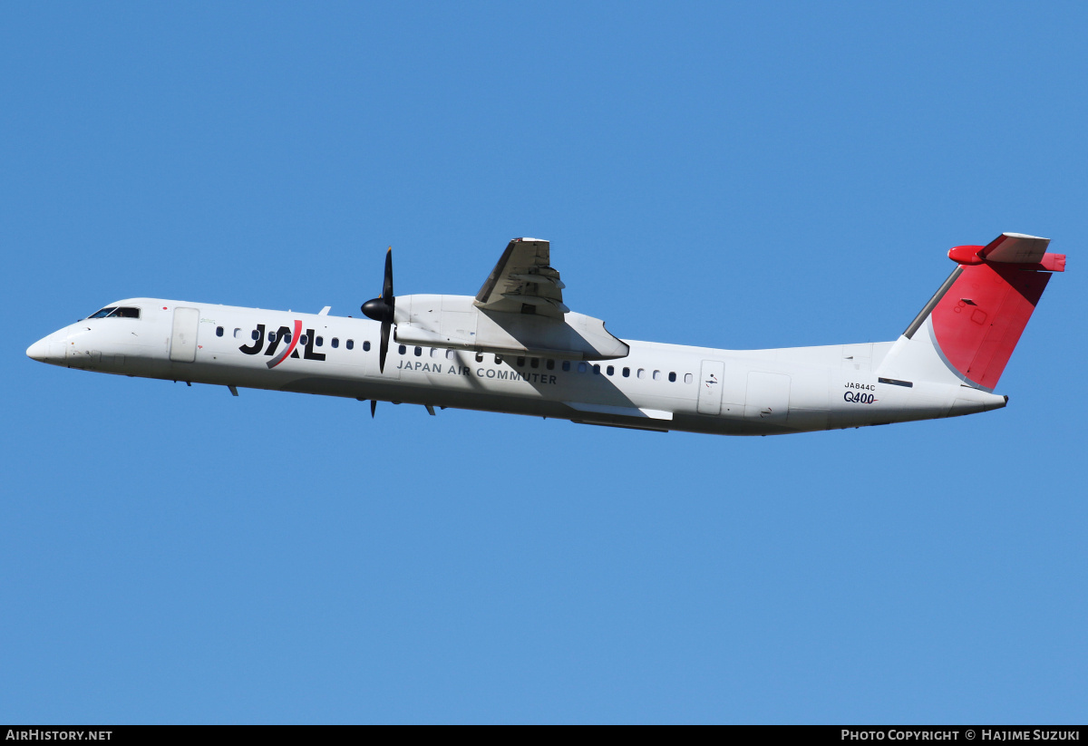 Aircraft Photo of JA844C | Bombardier DHC-8-402 Dash 8 | Japan Airlines - JAL | AirHistory.net #427052