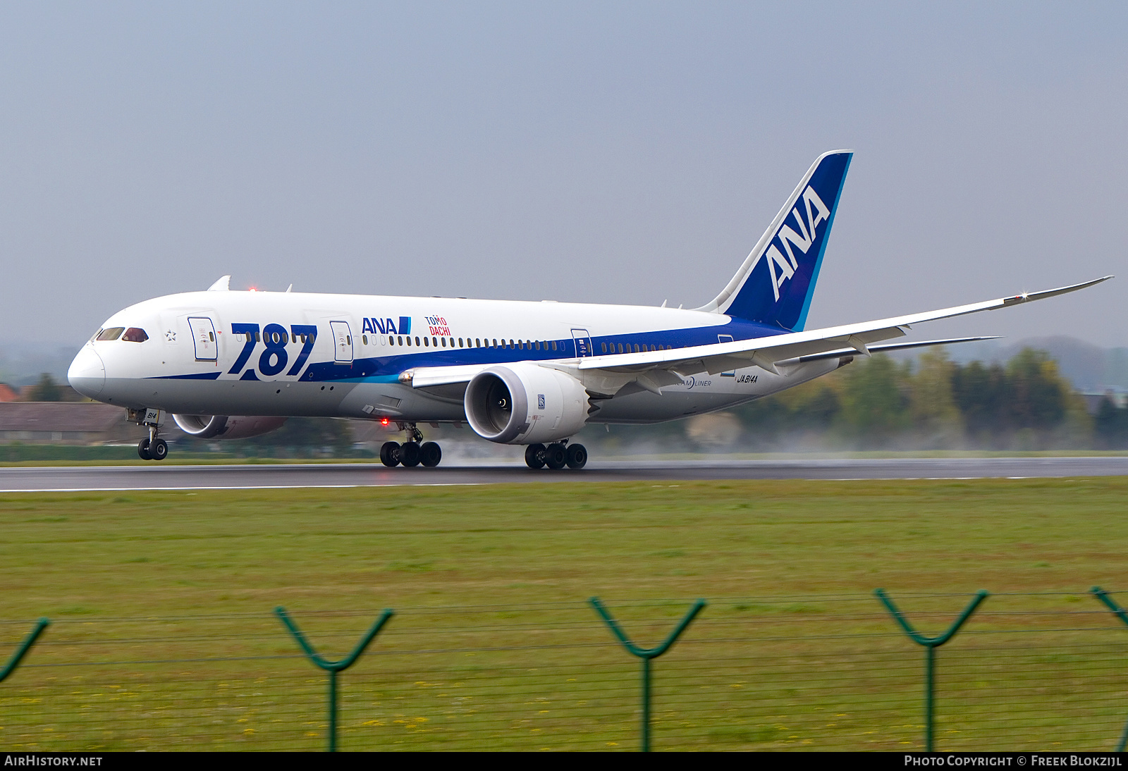 Aircraft Photo of JA814A | Boeing 787-8 Dreamliner | All Nippon Airways - ANA | AirHistory.net #427058