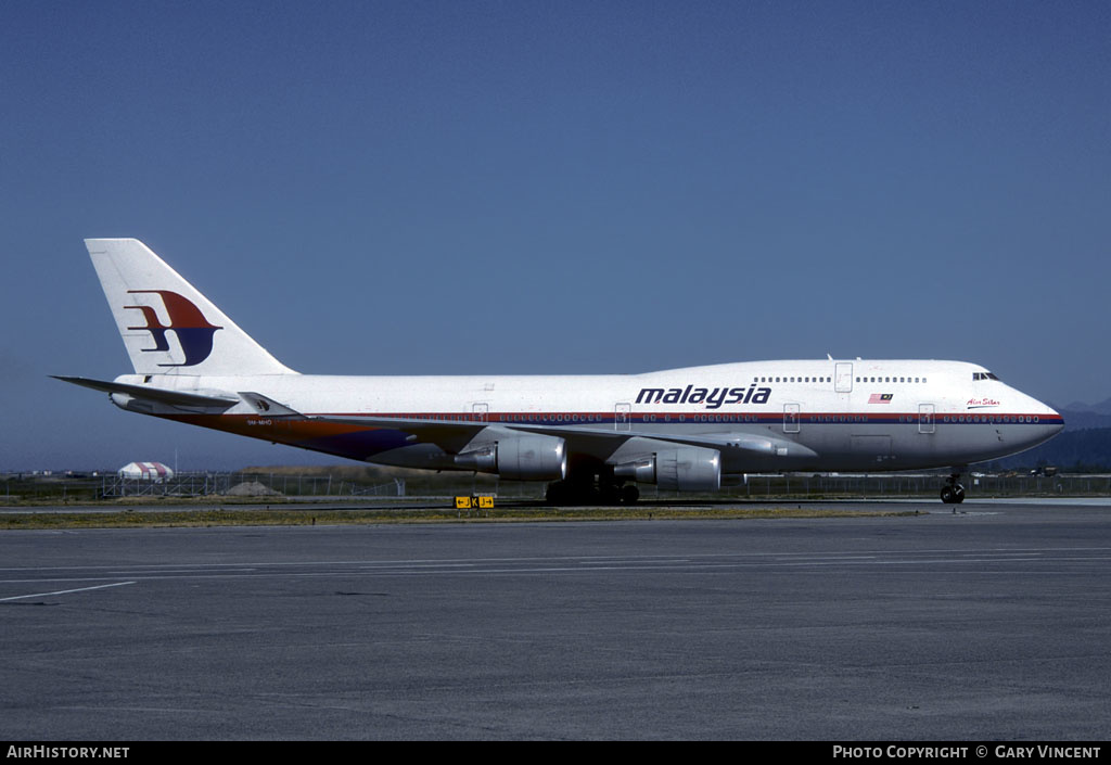 Aircraft Photo of 9M-MHO | Boeing 747-4H6 | Malaysia Airlines | AirHistory.net #427059