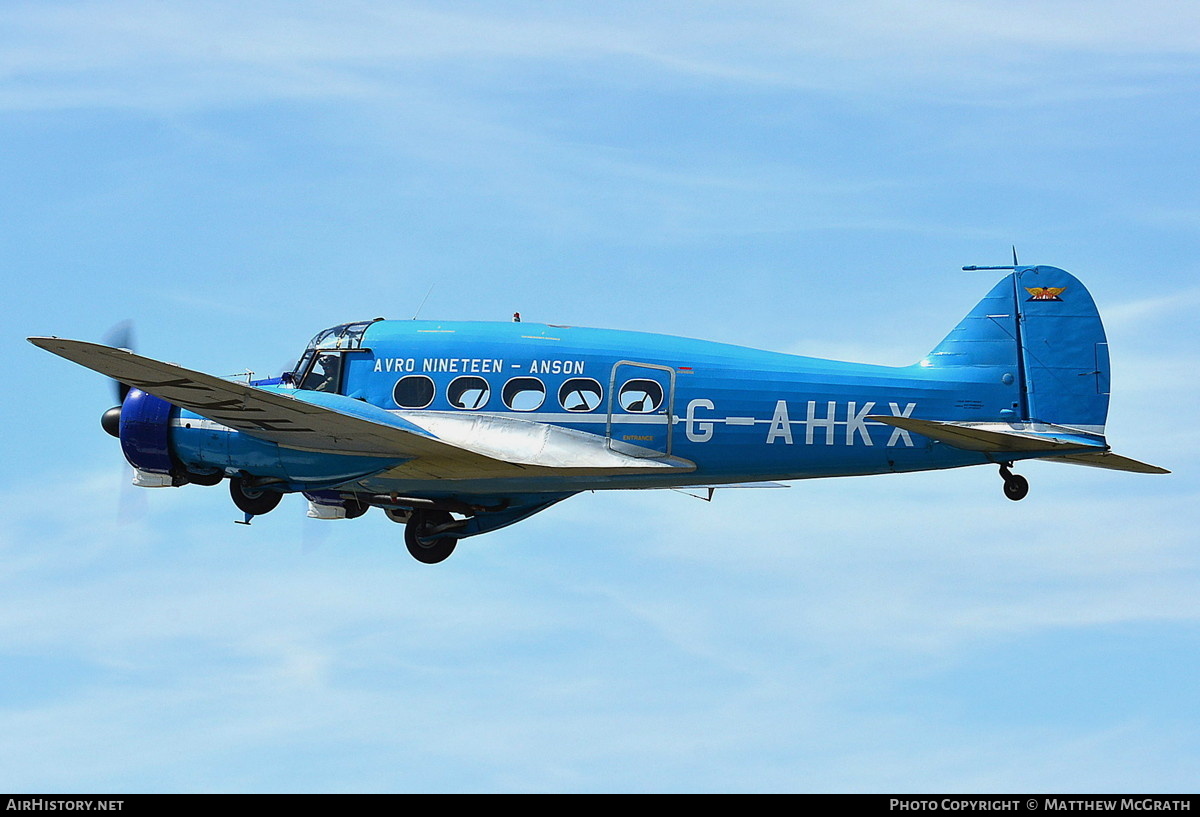 Aircraft Photo of G-AHKX | Avro 652A Nineteen Srs.2 | AirHistory.net #427066
