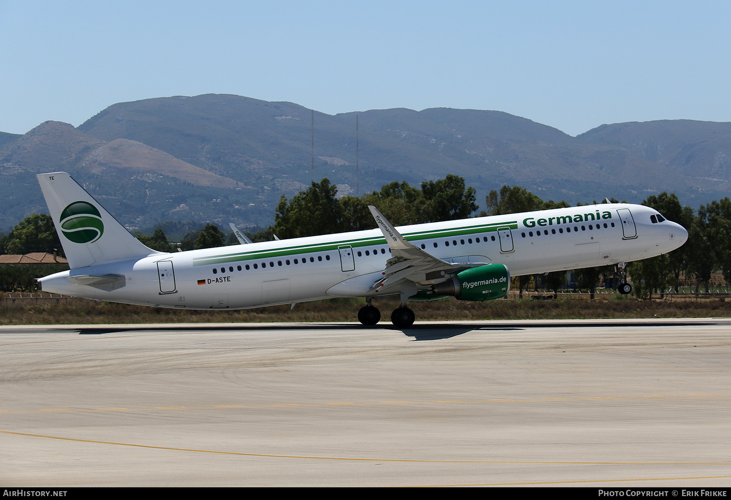 Aircraft Photo of D-ASTE | Airbus A321-211 | Germania | AirHistory.net #427071