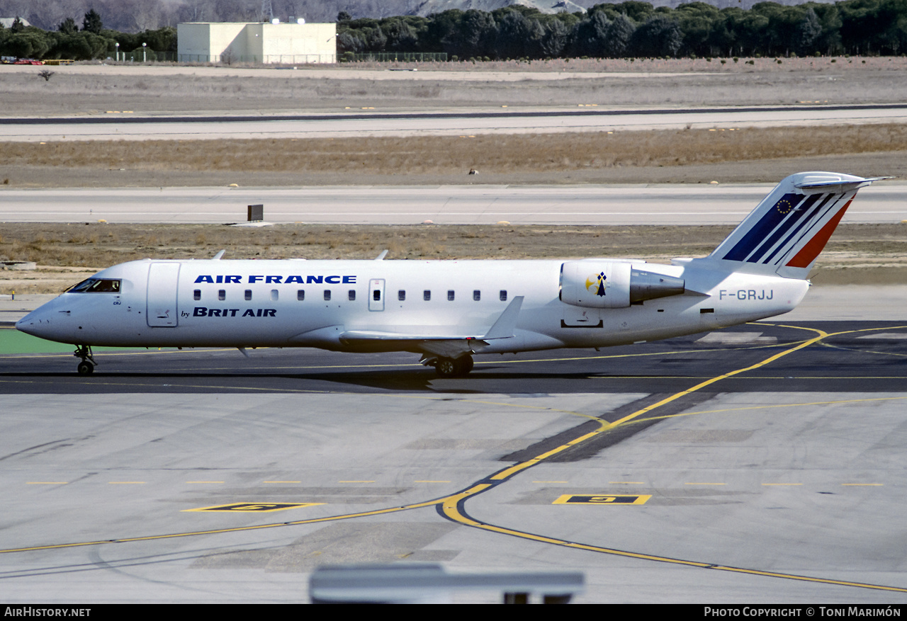 Aircraft Photo of F-GRJJ | Bombardier CRJ-100ER (CL-600-2B19) | Air France | AirHistory.net #427097