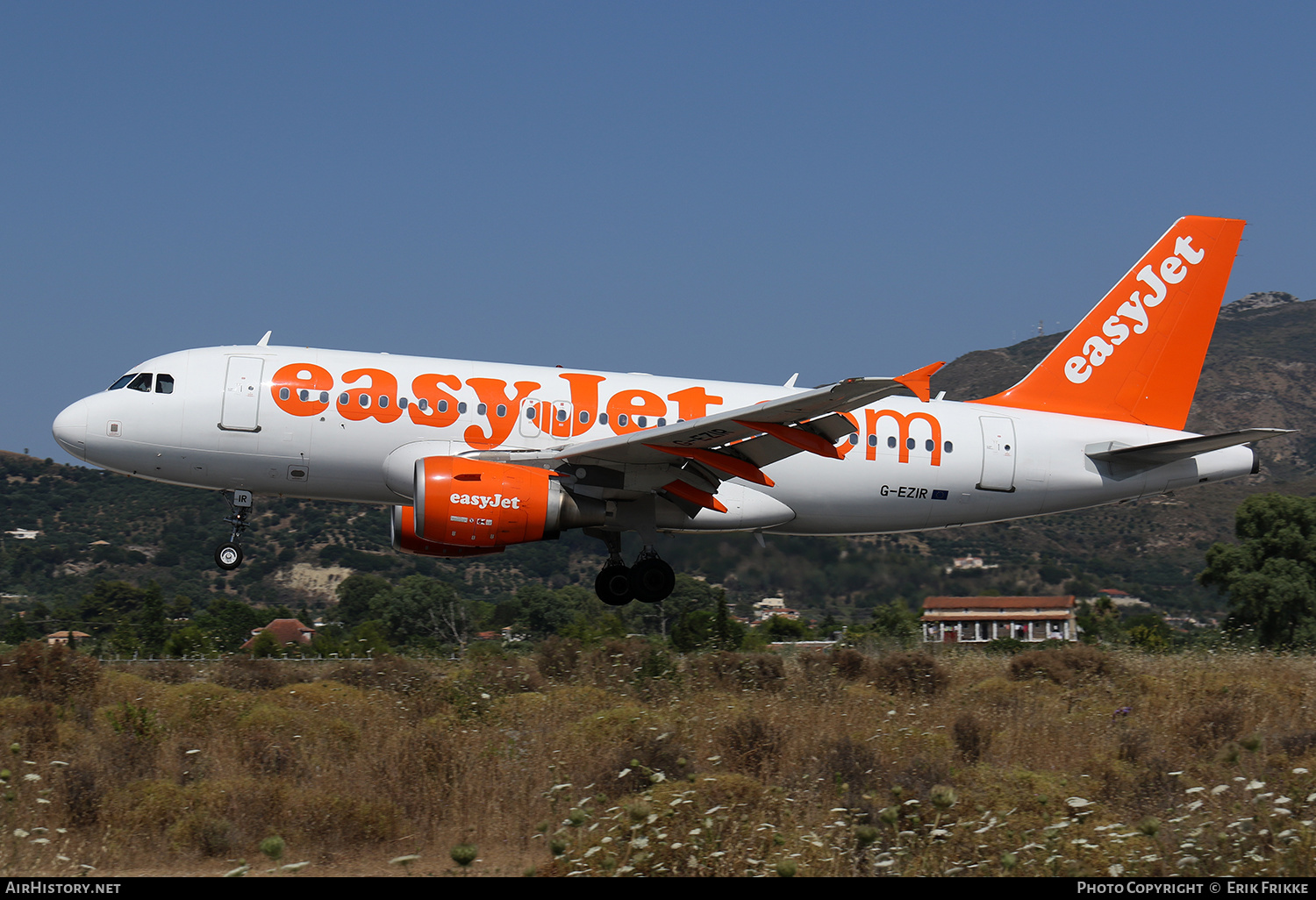 Aircraft Photo of G-EZIR | Airbus A319-111 | EasyJet | AirHistory.net #427098