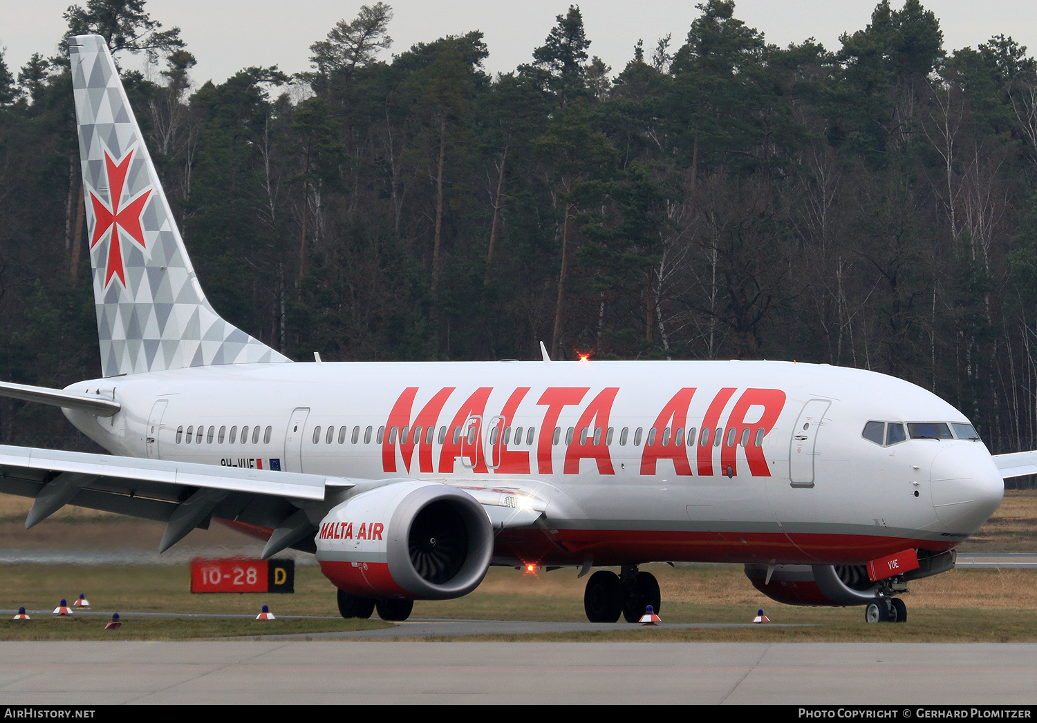 Aircraft Photo of 9H-VUE | Boeing 737-8200 Max 200 | Malta Air | AirHistory.net #427105
