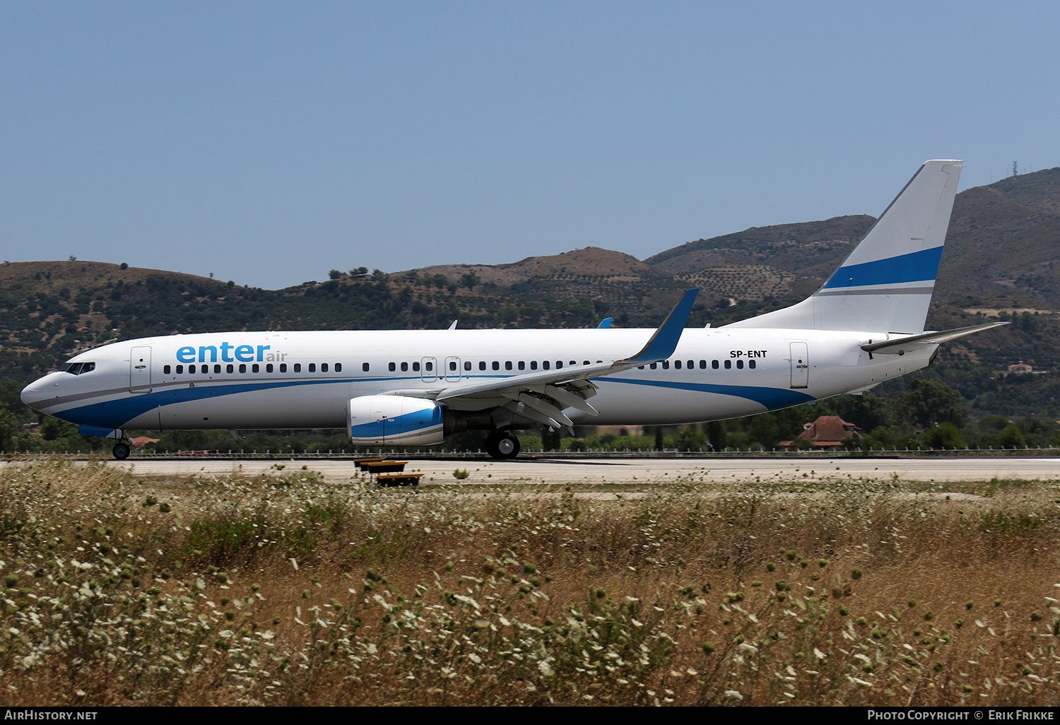 Aircraft Photo of SP-ENT | Boeing 737-8AS | Enter Air | AirHistory.net #427114