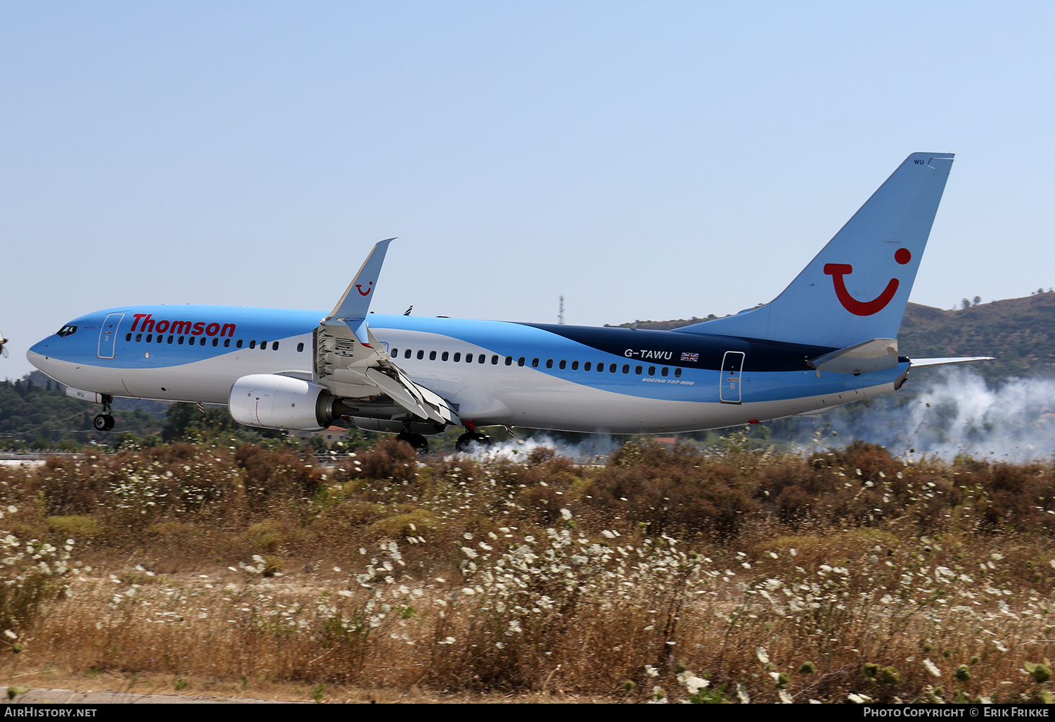 Aircraft Photo of G-TAWU | Boeing 737-8K5 | Thomson Airways | AirHistory.net #427133