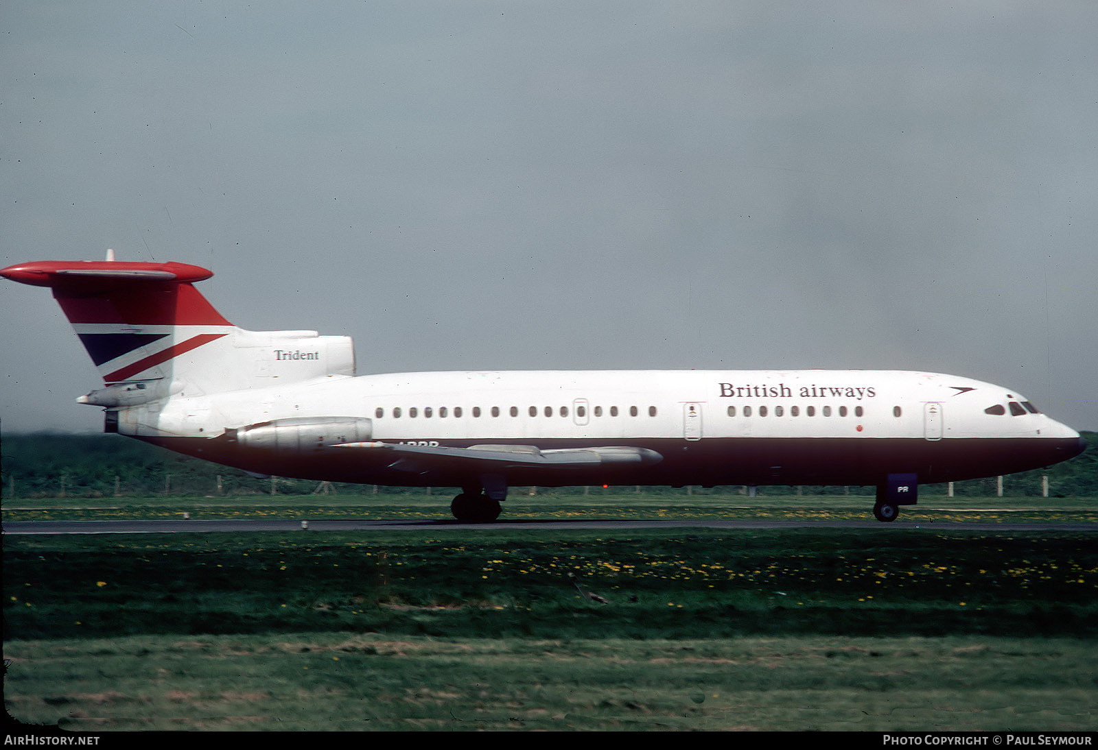 Aircraft Photo of G-ARPR | Hawker Siddeley HS-121 Trident 1C | British Airways | AirHistory.net #427152
