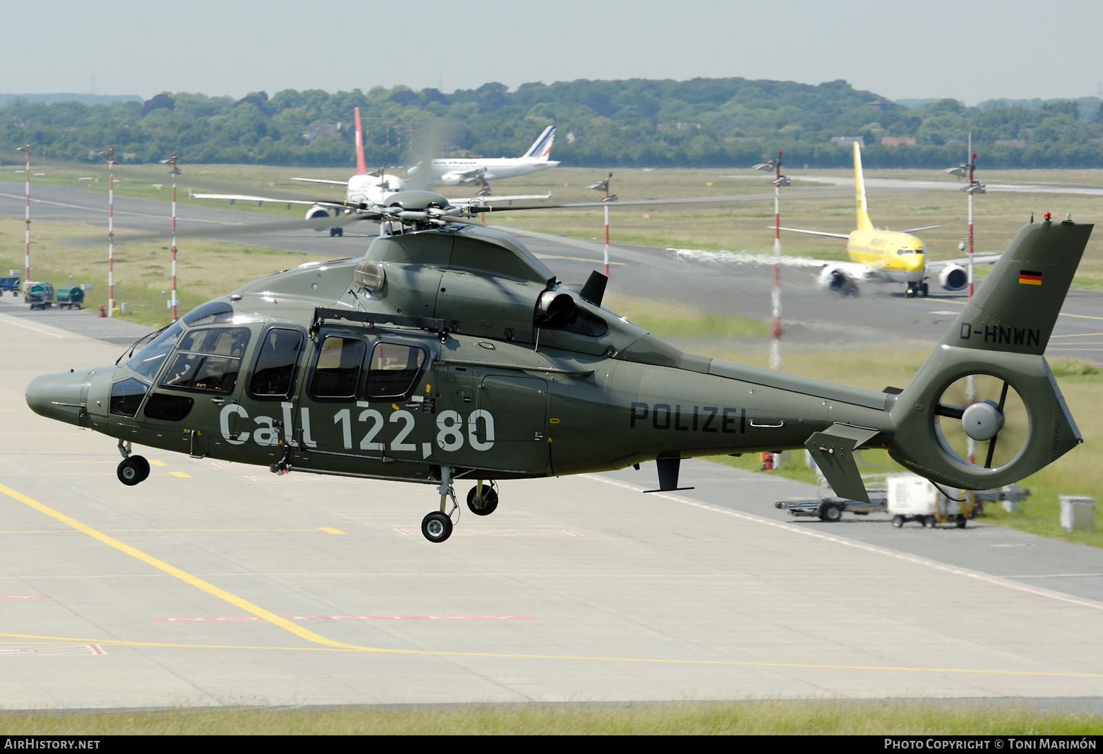 Aircraft Photo of D-HNWN | Eurocopter EC-155B | Polizei Nordrhein-Westfalen | AirHistory.net #427161