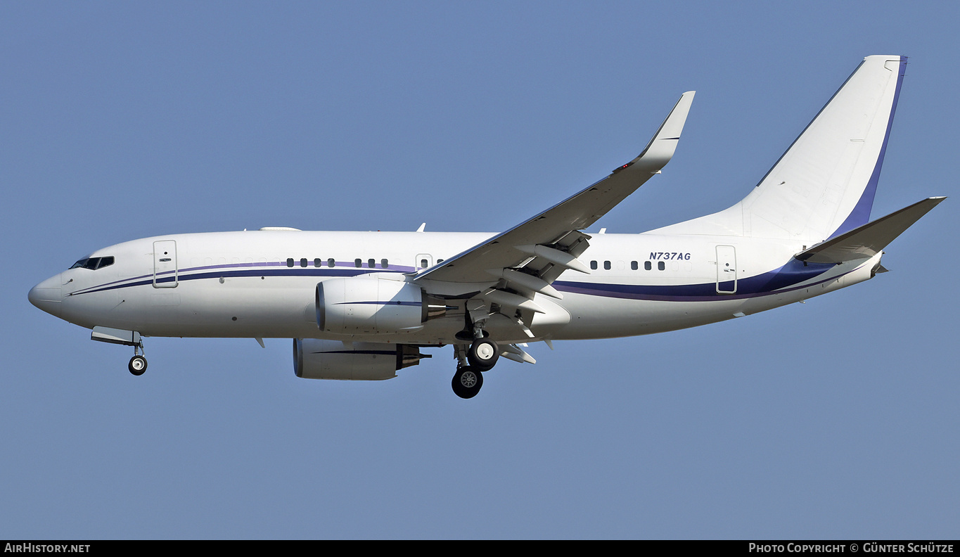 Aircraft Photo of N737AG | Boeing 737-7BF BBJ | AirHistory.net #427170