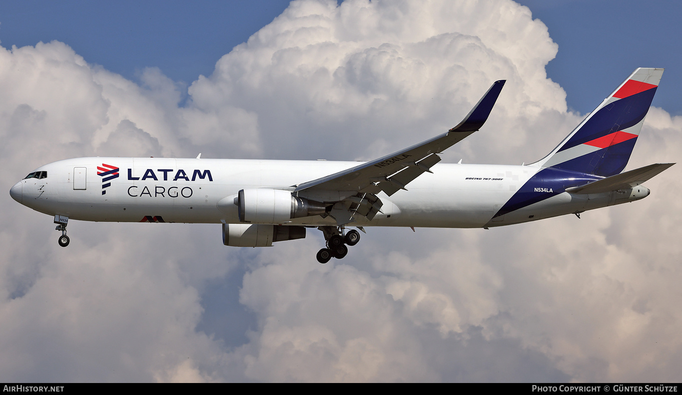 Aircraft Photo of N534LA | Boeing 767-316F/ER | LATAM Cargo | AirHistory.net #427173