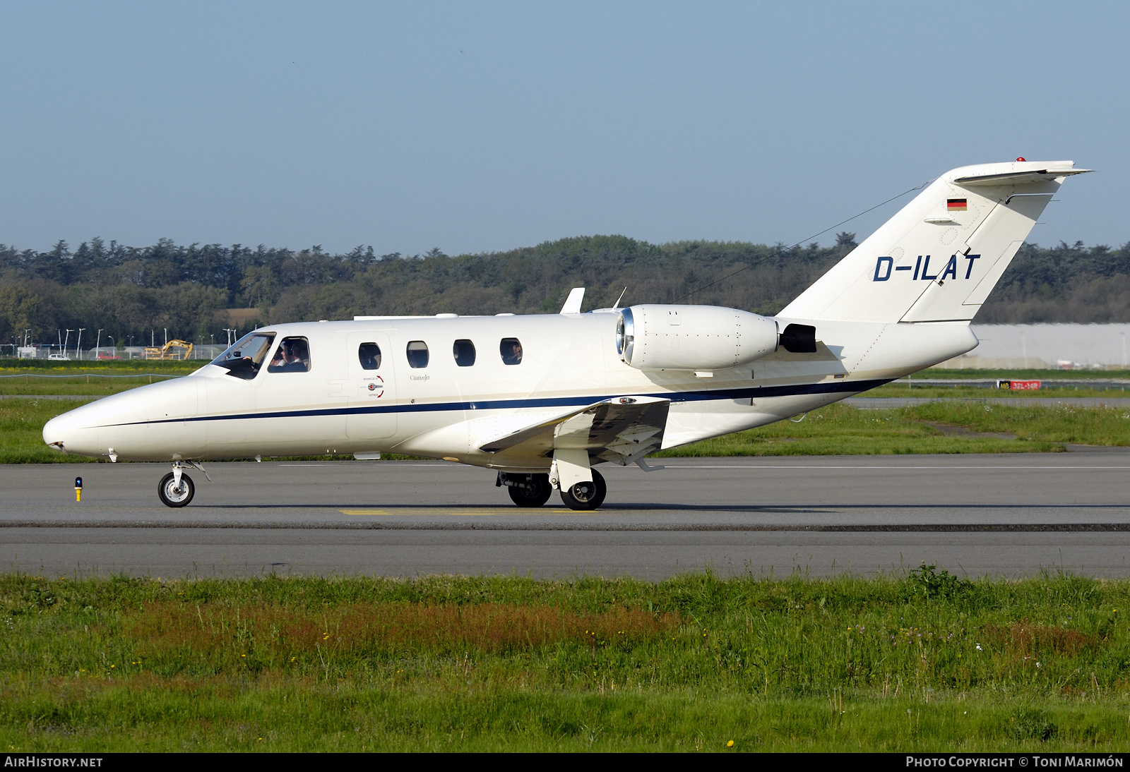 Aircraft Photo of D-ILAT | Cessna 525 CitationJet | AirHistory.net #427180