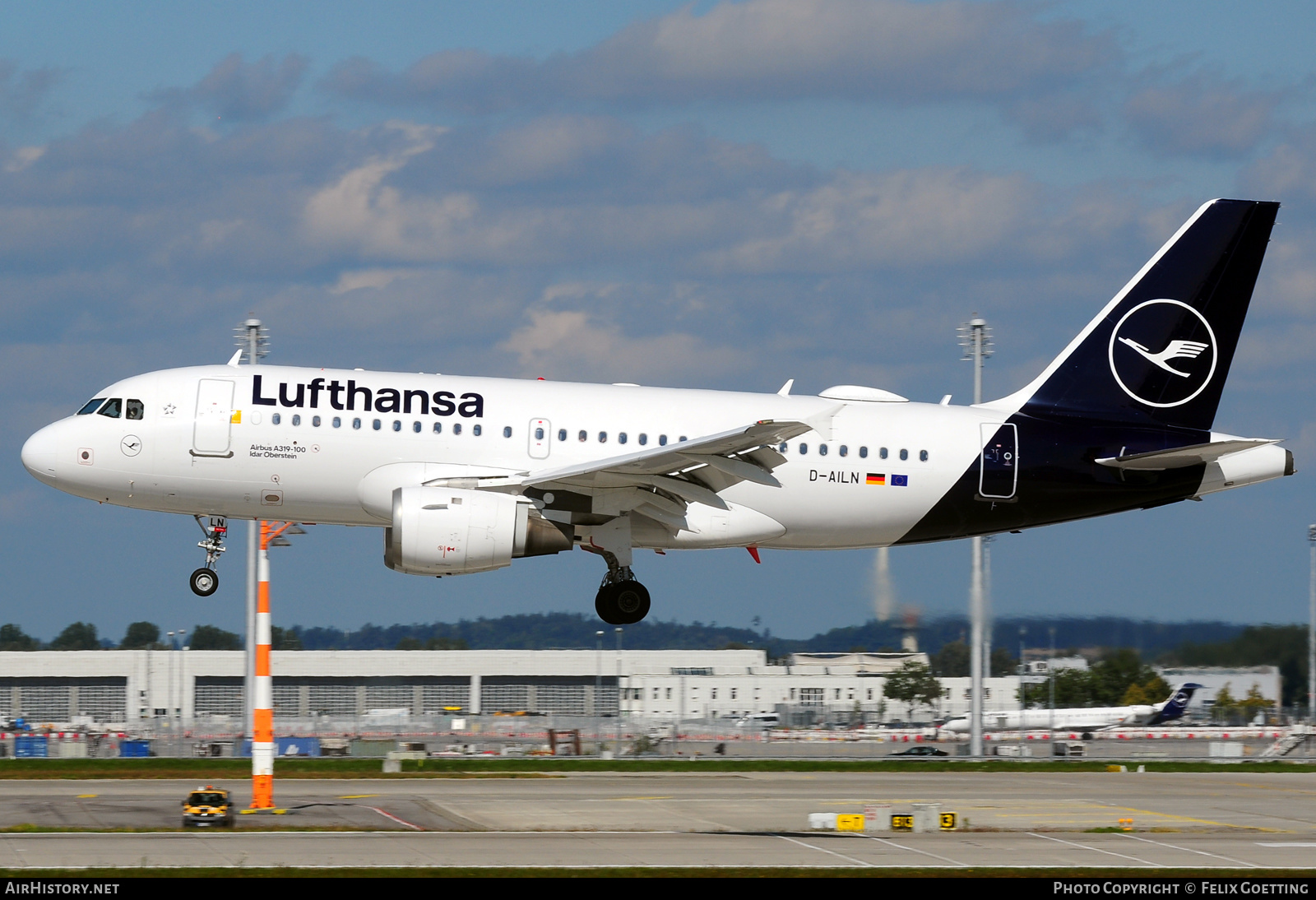 Aircraft Photo of D-AILN | Airbus A319-114 | Lufthansa | AirHistory.net #427196