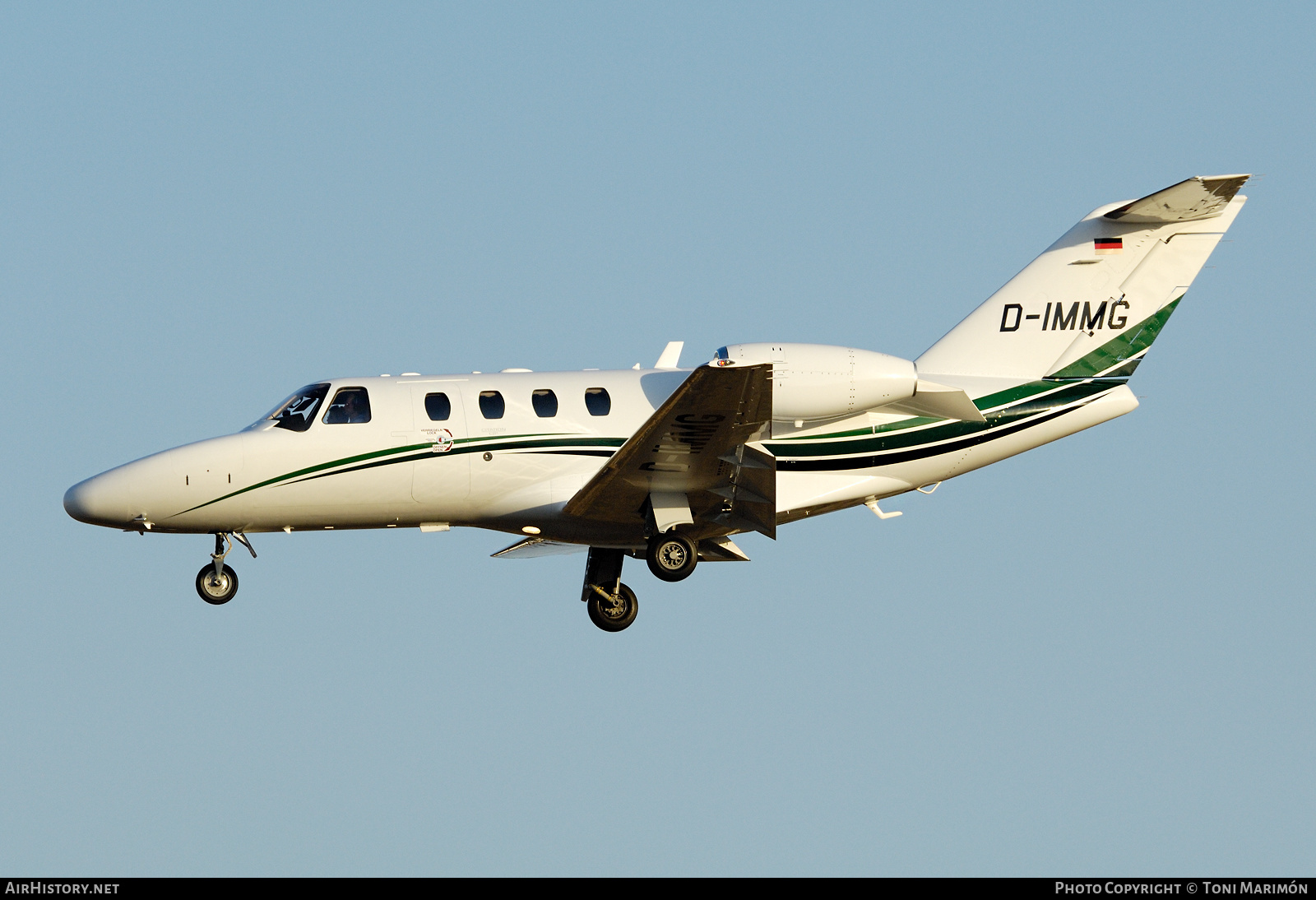 Aircraft Photo of D-IMMG | Cessna 525 CitationJet CJ1+ | AirHistory.net #427198