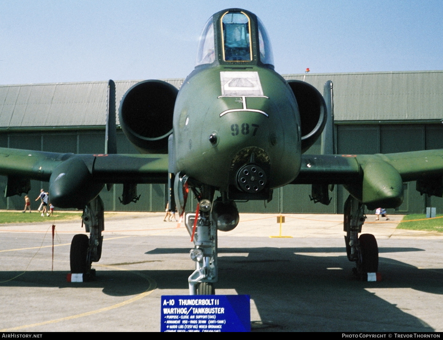 Aircraft Photo of 81-0987 / AF81-987 | Fairchild A-10A Thunderbolt II | USA - Air Force | AirHistory.net #427200