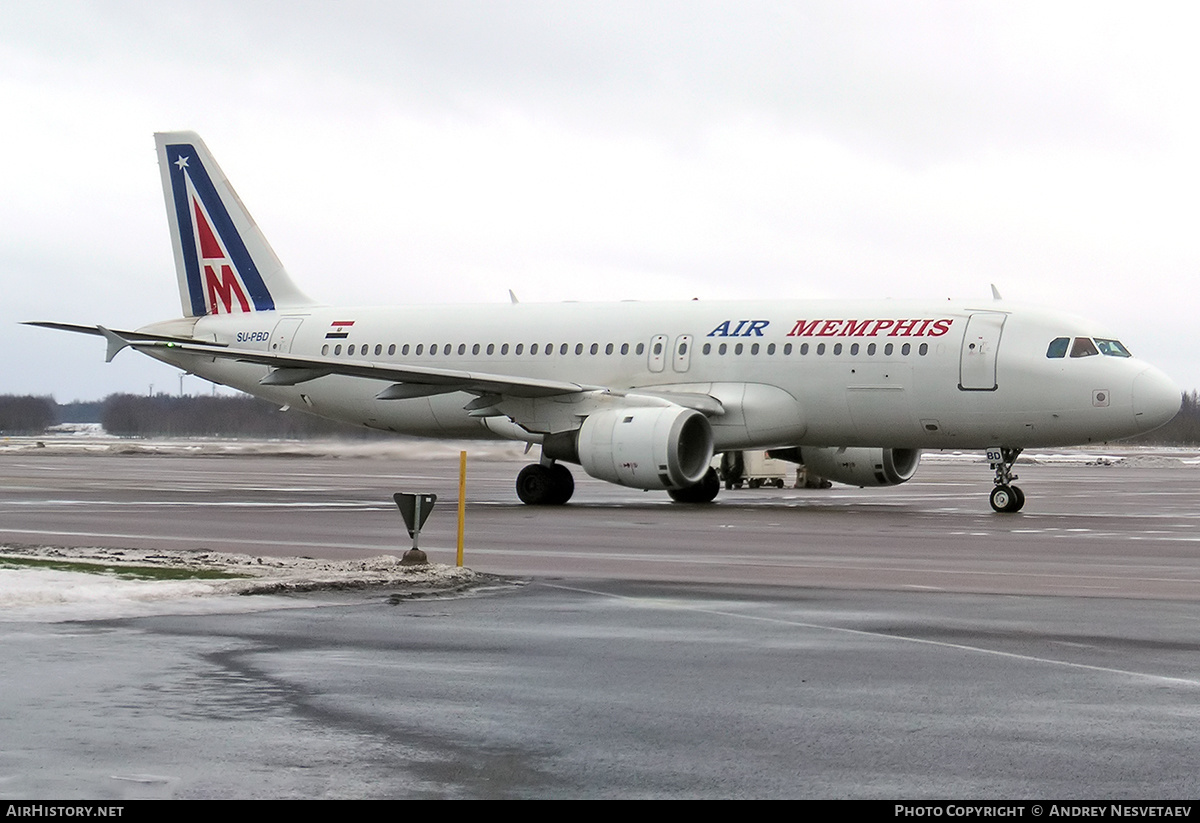 Aircraft Photo of SU-PBD | Airbus A320-211 | Air Memphis | AirHistory.net #427209