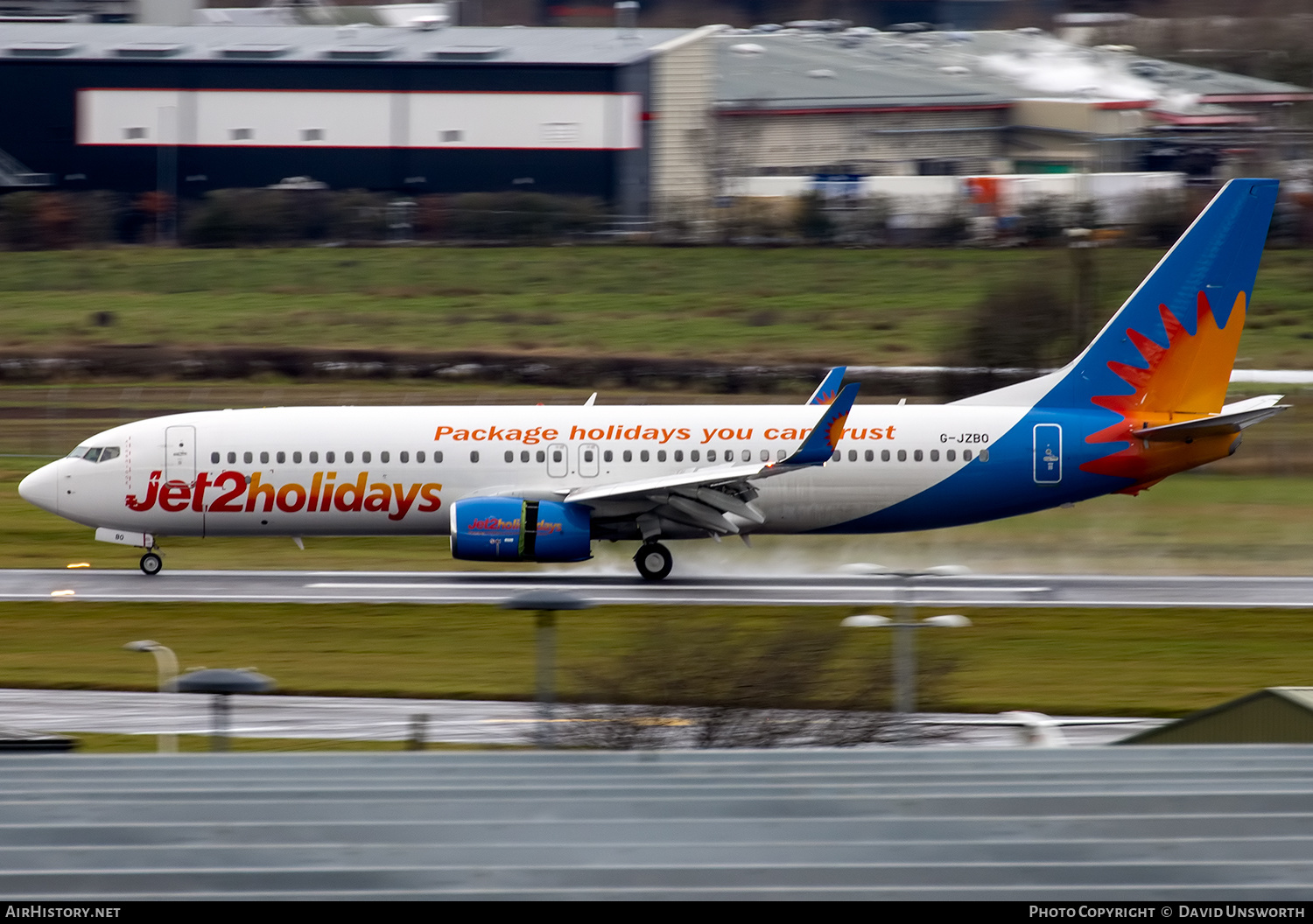 Aircraft Photo of G-JZBO | Boeing 737-800 | Jet2 Holidays | AirHistory.net #427210