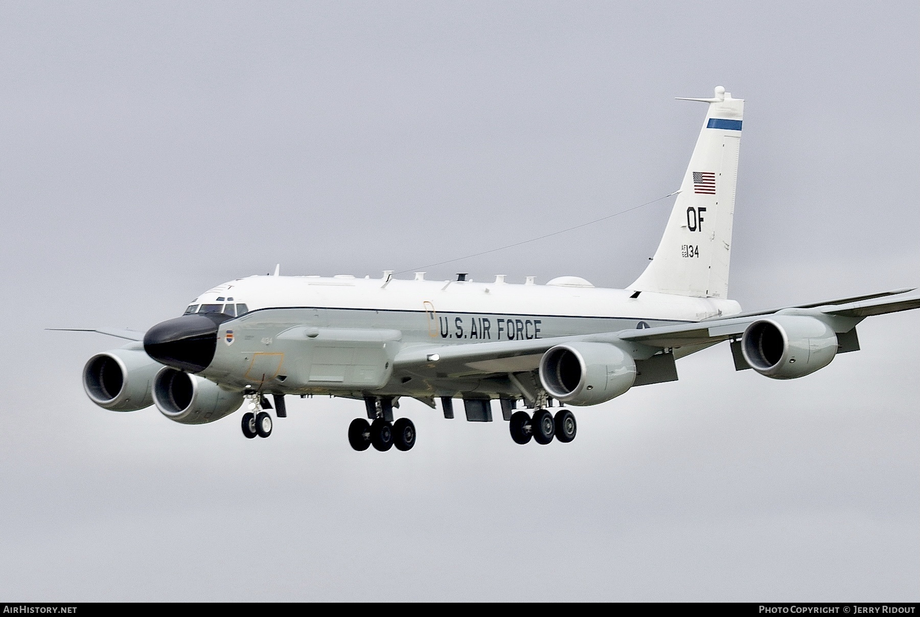 Aircraft Photo of 62-4134 / AF62-134 | Boeing RC-135W | USA - Air Force | AirHistory.net #427214