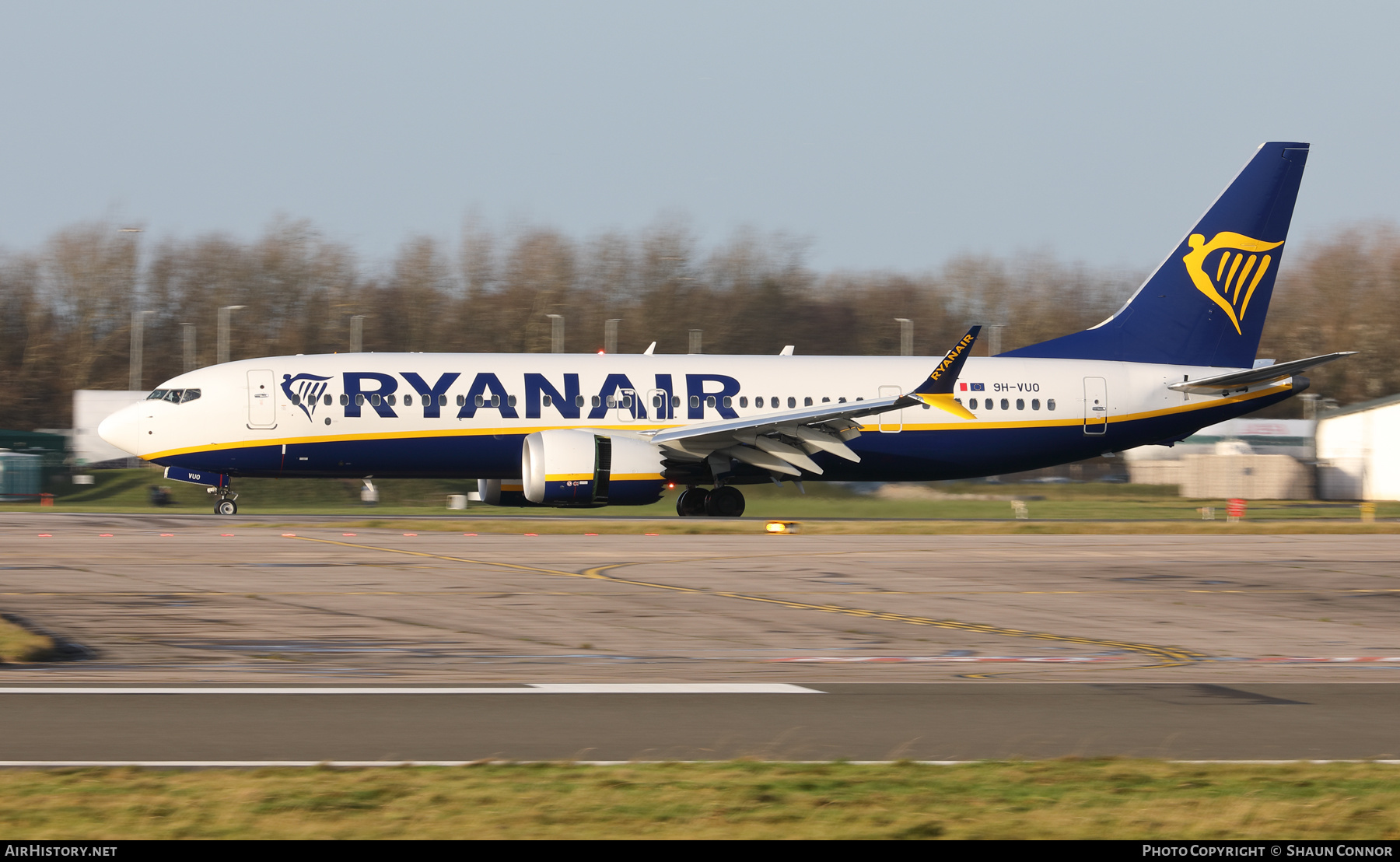 Aircraft Photo of 9H-VUO | Boeing 737-8200 Max 200 | Ryanair | AirHistory.net #427225