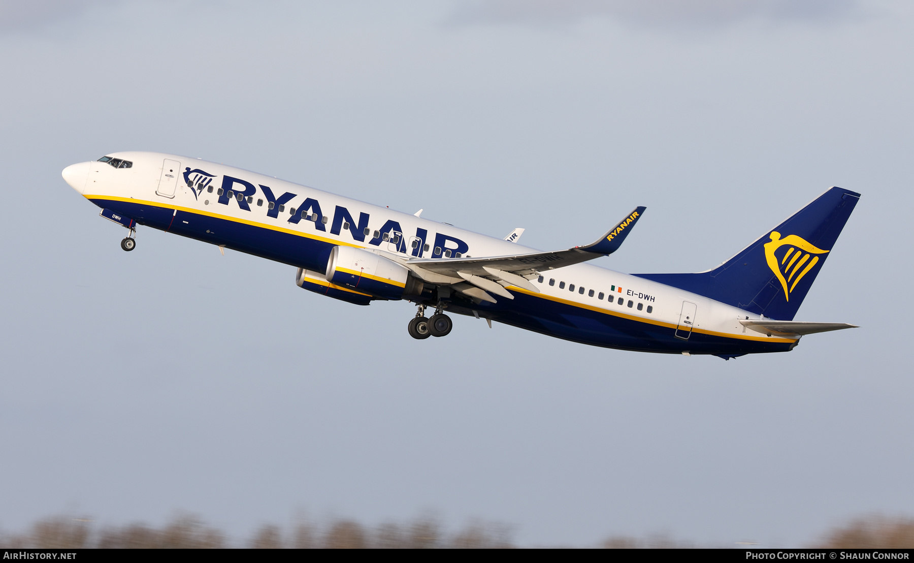 Aircraft Photo of EI-DWH | Boeing 737-8AS | Ryanair | AirHistory.net #427230