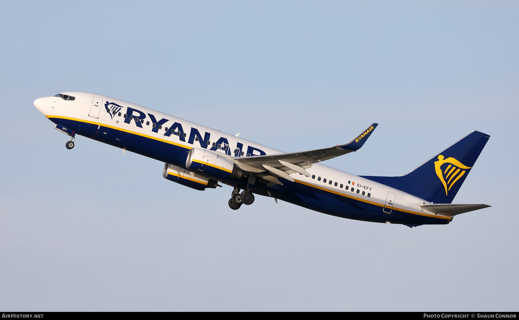 Aircraft Photo of EI-EFY | Boeing 737-8AS | Ryanair | AirHistory.net #427233