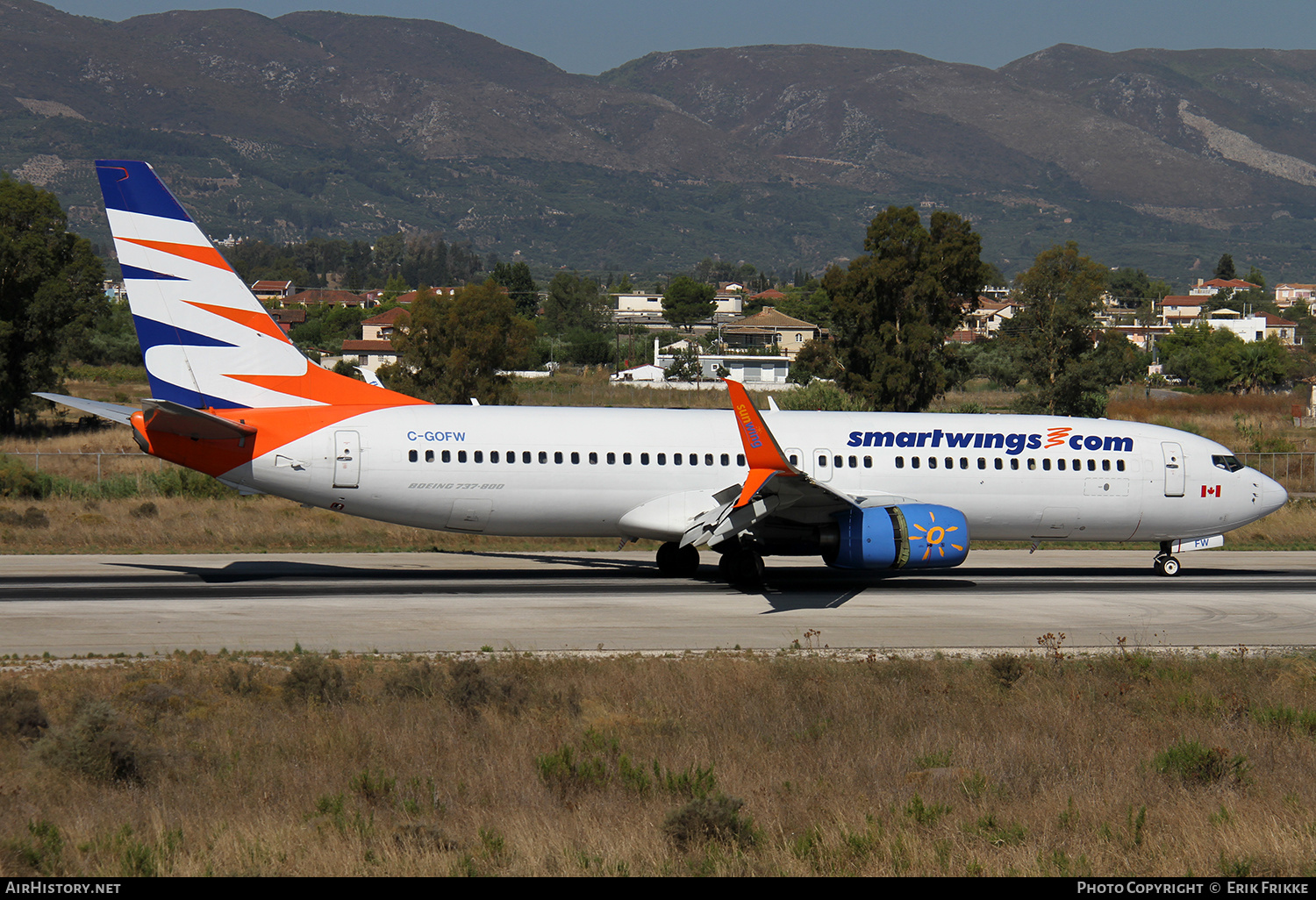 Aircraft Photo of C-GOFW | Boeing 737-8BK | Smartwings | AirHistory.net #427236
