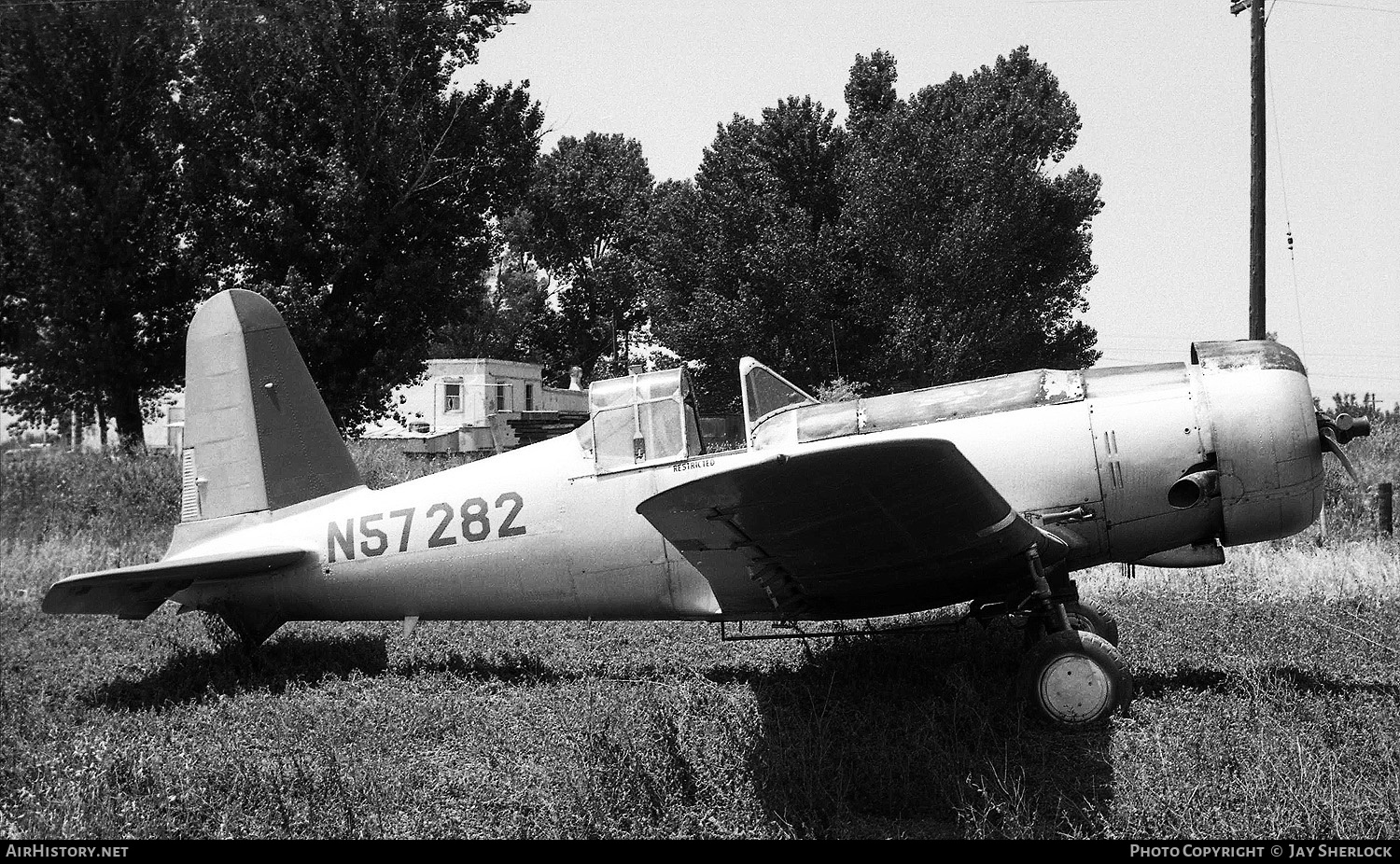 Aircraft Photo of N57282 | Vultee BT-13A Valiant | AirHistory.net #427245