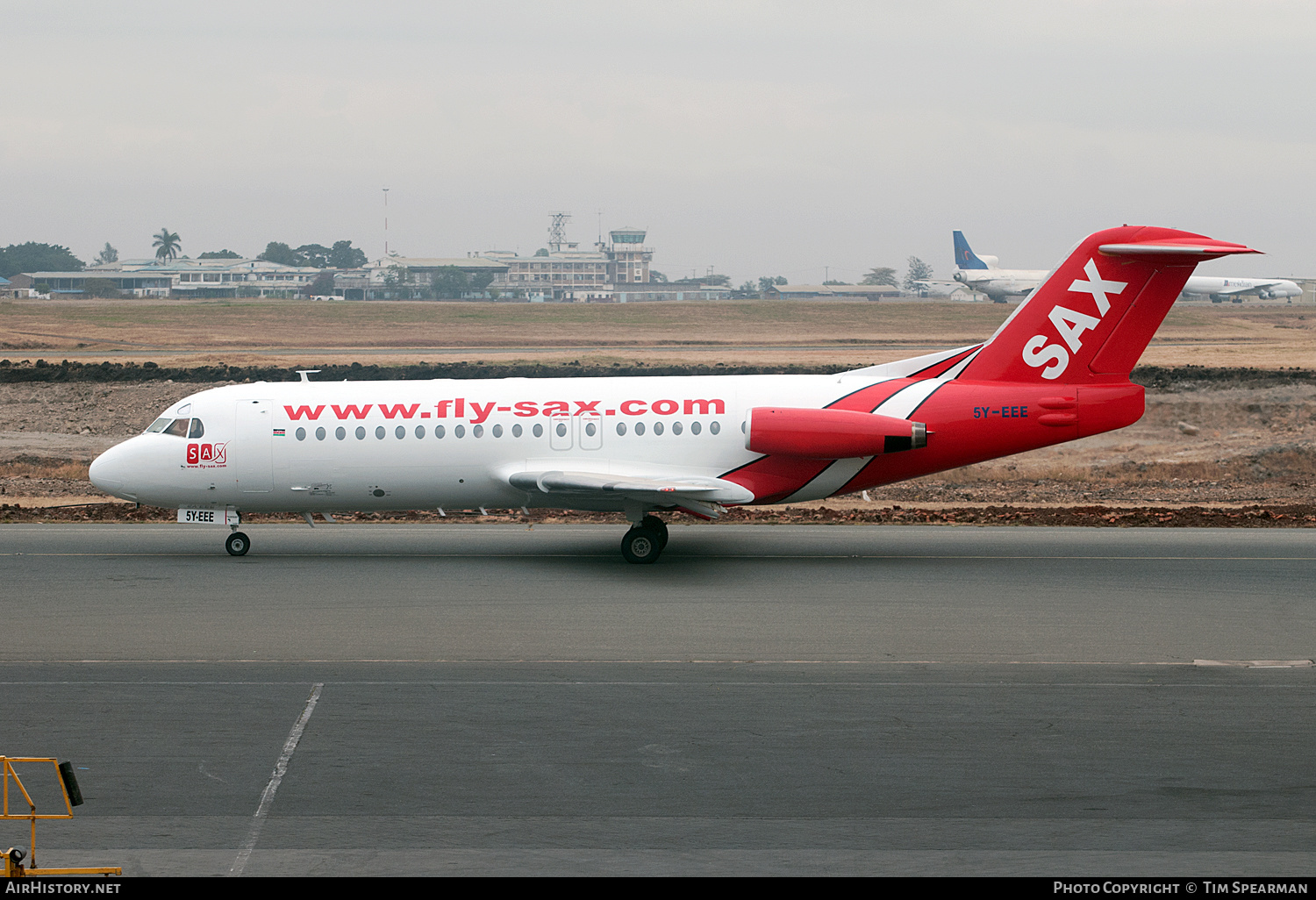 Aircraft Photo of 5Y-EEE | Fokker F28-4000 Fellowship | FlySAX | AirHistory.net #427246