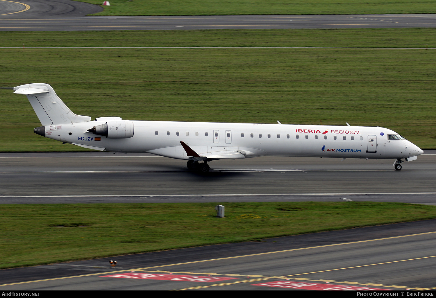 Aircraft Photo of EC-JZV | Bombardier CRJ-900 (CL-600-2D24) | Iberia Regional | AirHistory.net #427256
