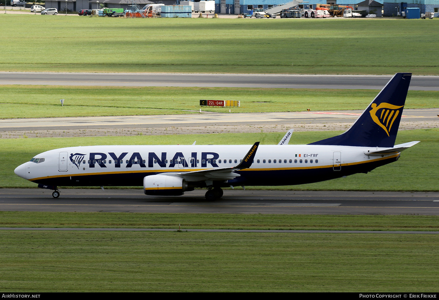Aircraft Photo of EI-FRF | Boeing 737-8AS | Ryanair | AirHistory.net #427260