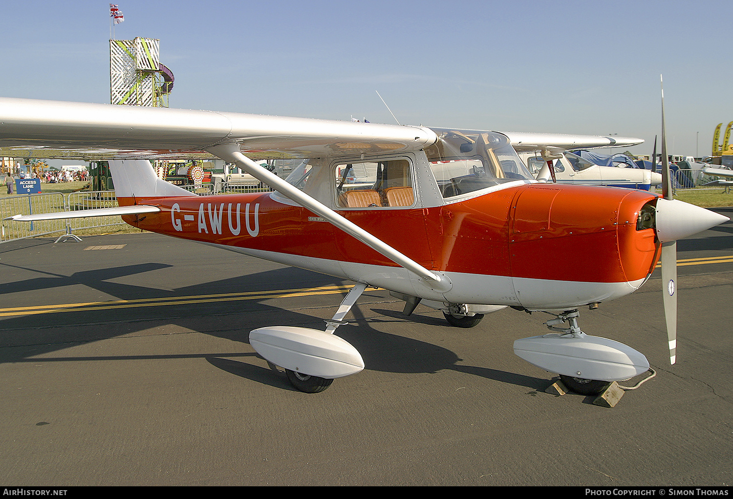 Aircraft Photo of G-AWUU | Reims F150J | AirHistory.net #427264