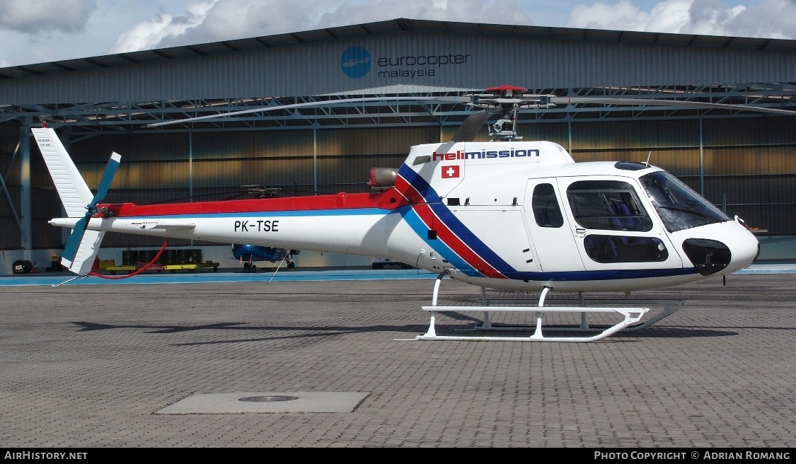 Aircraft Photo of PK-TSE | Helibras AS-350BA Esquilo | Helimission | AirHistory.net #427275