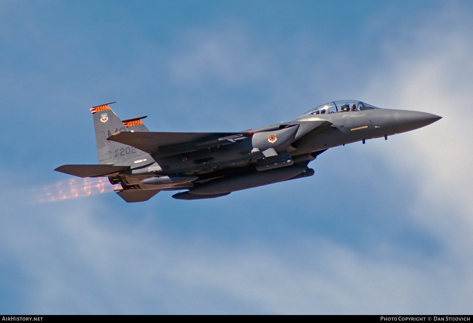 Aircraft Photo of 87-0202 / AF87-202 | Boeing F-15E Strike Eagle | USA - Air Force | AirHistory.net #427297