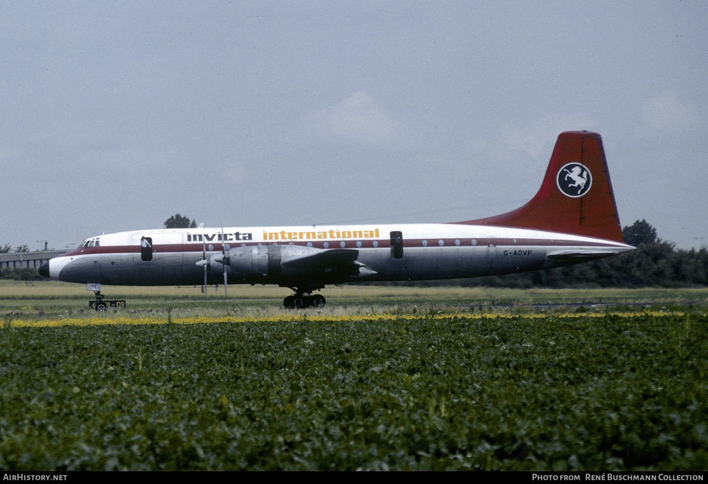 Aircraft Photo of G-AOVF | Bristol 175 Britannia 312F | Invicta International Airlines | AirHistory.net #427298