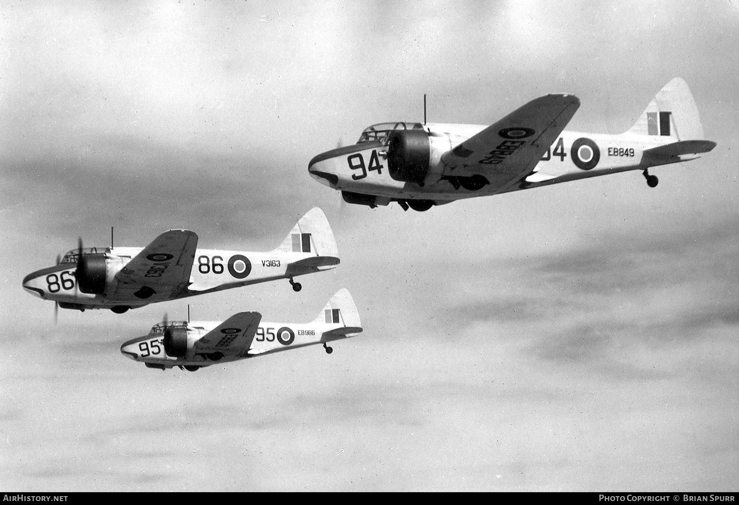 Aircraft Photo of EB849 | Airspeed AS-10 Oxford I | Rhodesia - Air Force | AirHistory.net #427315