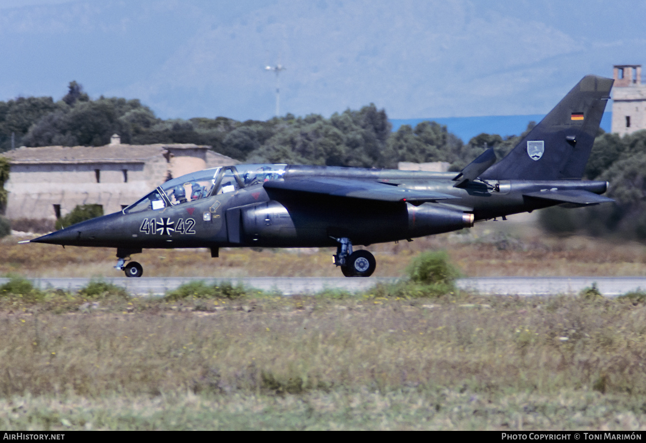 Aircraft Photo of 4142 | Dassault-Dornier Alpha Jet A | Germany - Air Force | AirHistory.net #427318