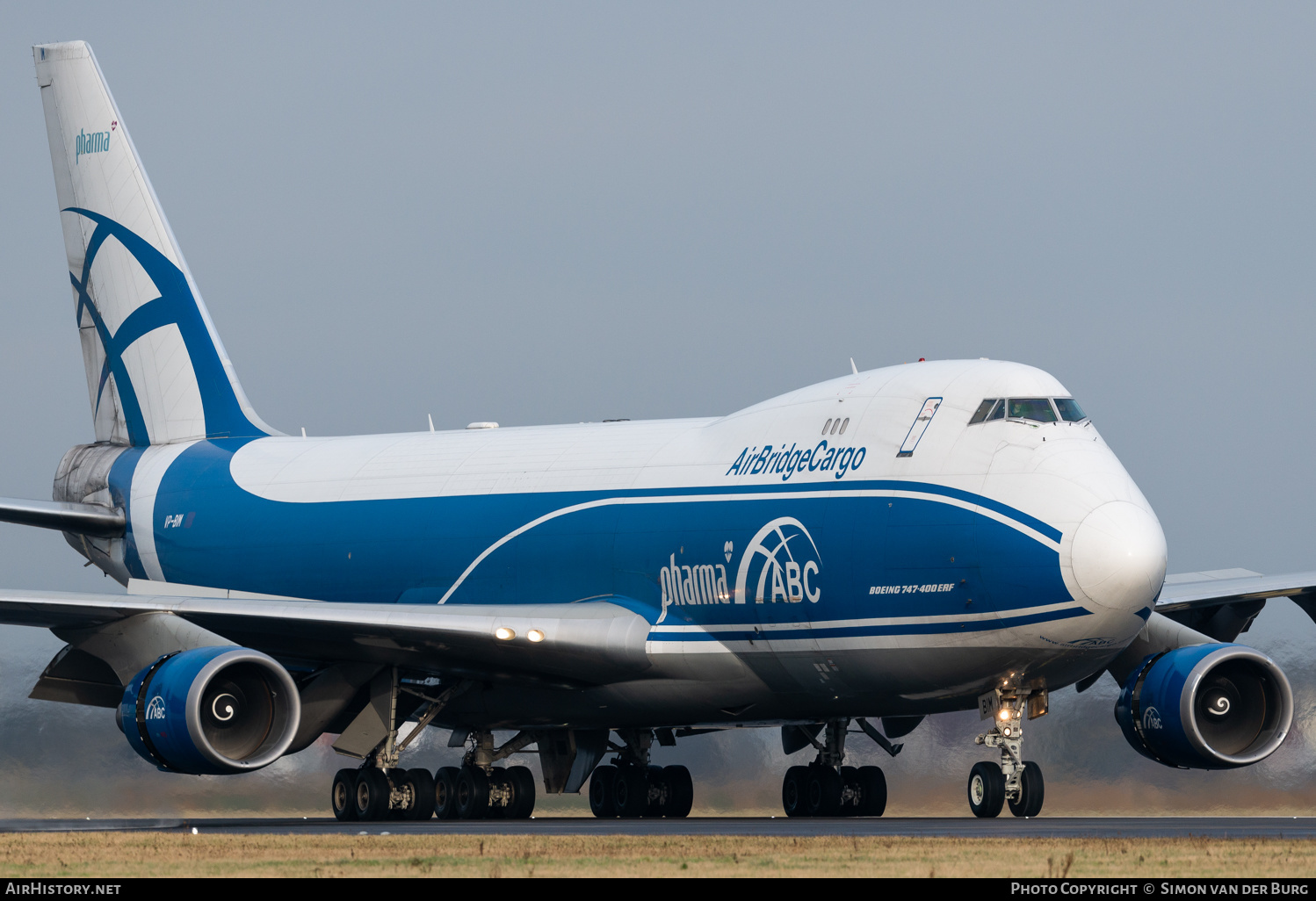 Aircraft Photo of VP-BIM | Boeing 747-4HAF/ER/SCD | ABC - AirBridgeCargo Airlines | AirHistory.net #427325