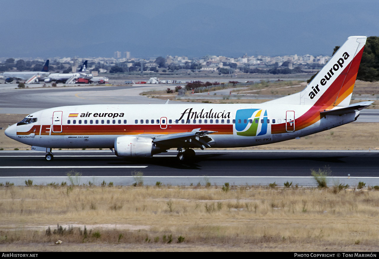 Aircraft Photo of EC-FKJ | Boeing 737-3Y0 | Air Europa | AirHistory.net #427334