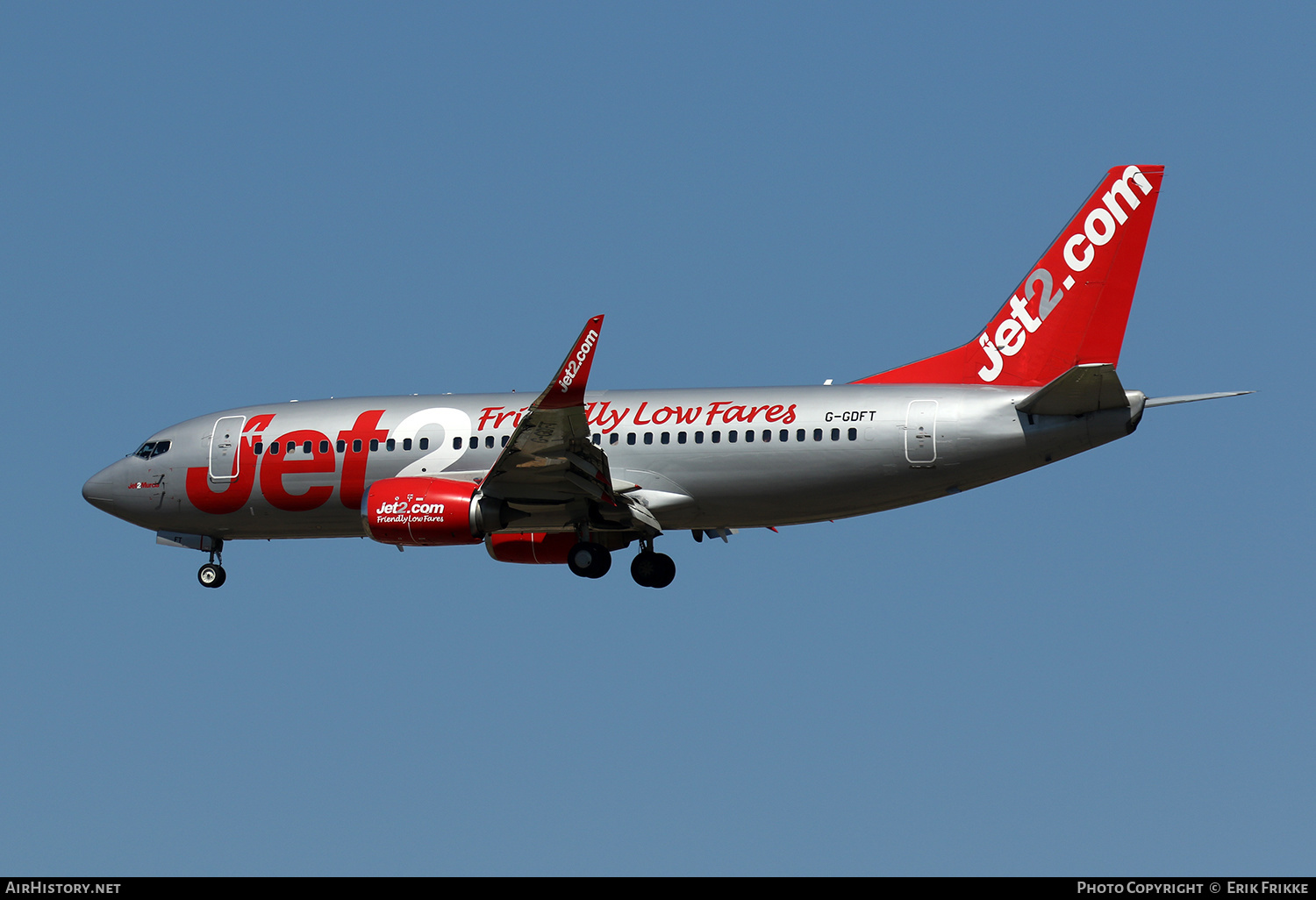 Aircraft Photo of G-GDFT | Boeing 737-36Q | Jet2 | AirHistory.net #427340