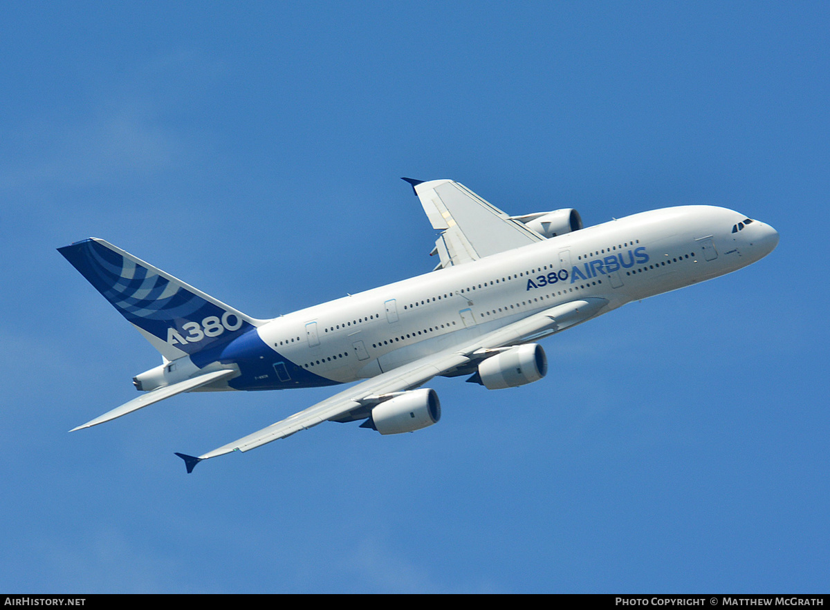 Aircraft Photo of F-WWOW | Airbus A380-841 | Airbus | AirHistory.net #427342