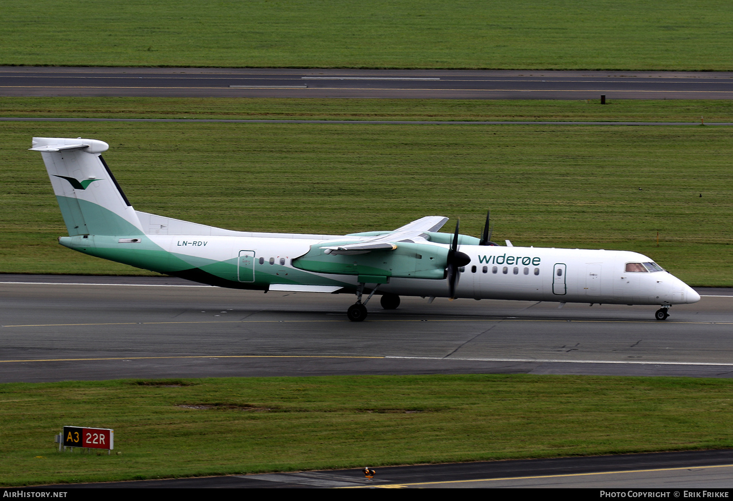 Aircraft Photo of LN-RDV | Bombardier DHC-8-402 Dash 8 | Widerøe | AirHistory.net #427354