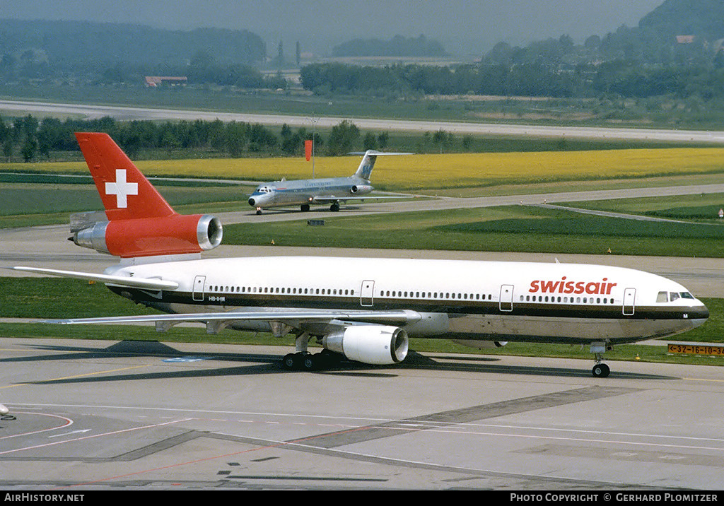 Aircraft Photo of HB-IHM | McDonnell Douglas DC-10-30 | Swissair | AirHistory.net #427370