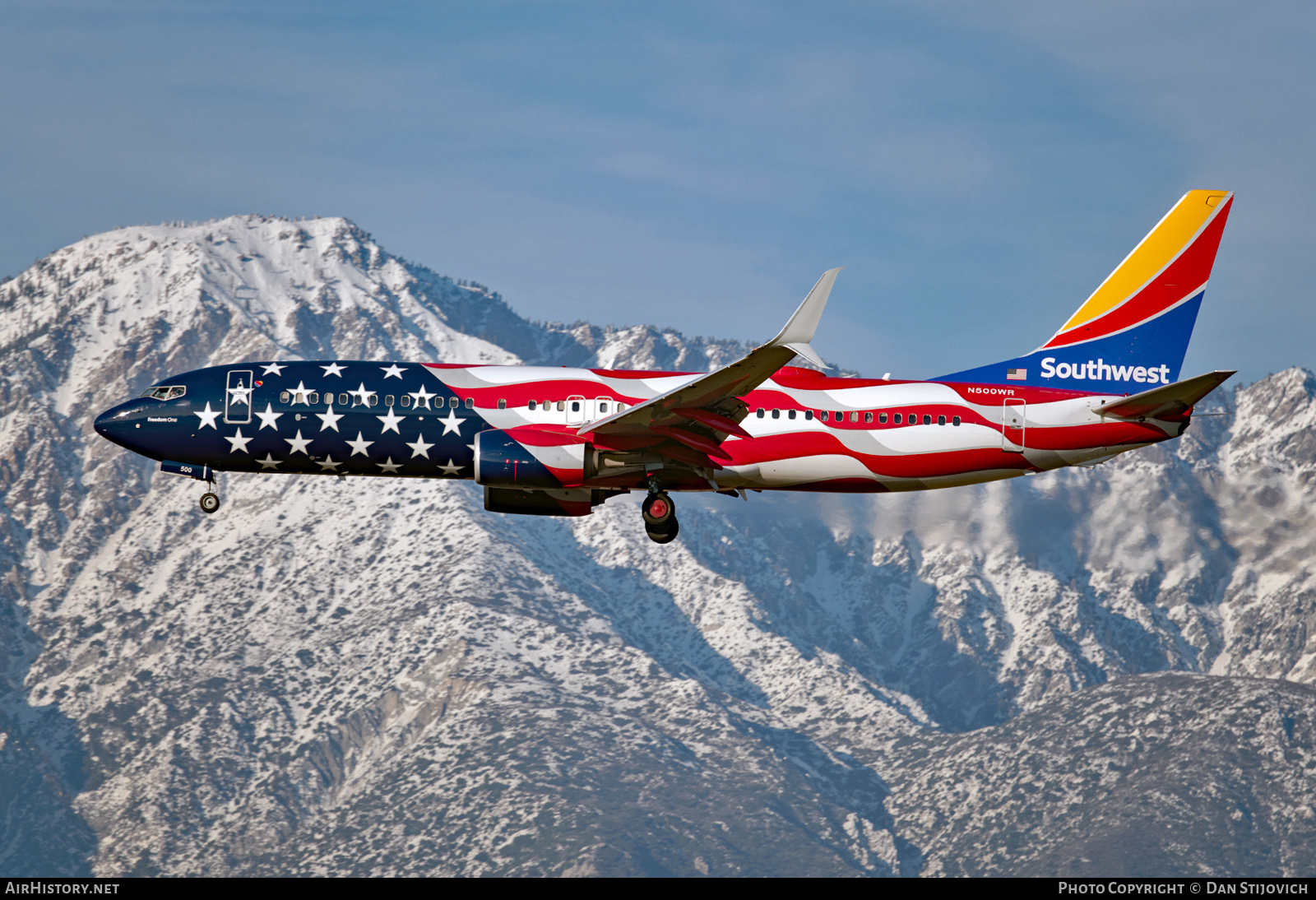 Aircraft Photo of N500WR | Boeing 737-8H4 | Southwest Airlines | AirHistory.net #427377