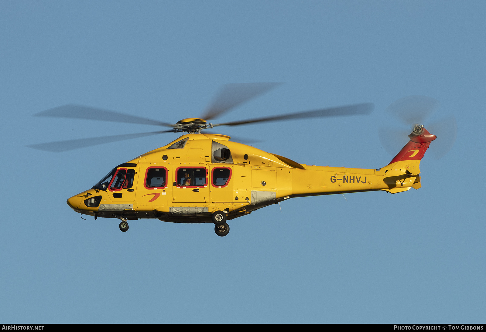Aircraft Photo of G-NHVJ | Airbus Helicopters H-175B | NHV - Noordzee Helikopters Vlaanderen | AirHistory.net #427380
