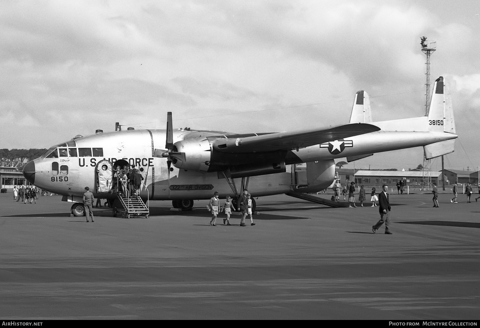 Aircraft Photo of 53-8150 / 38150 | Fairchild C-119G Flying Boxcar | USA - Air Force | AirHistory.net #427387