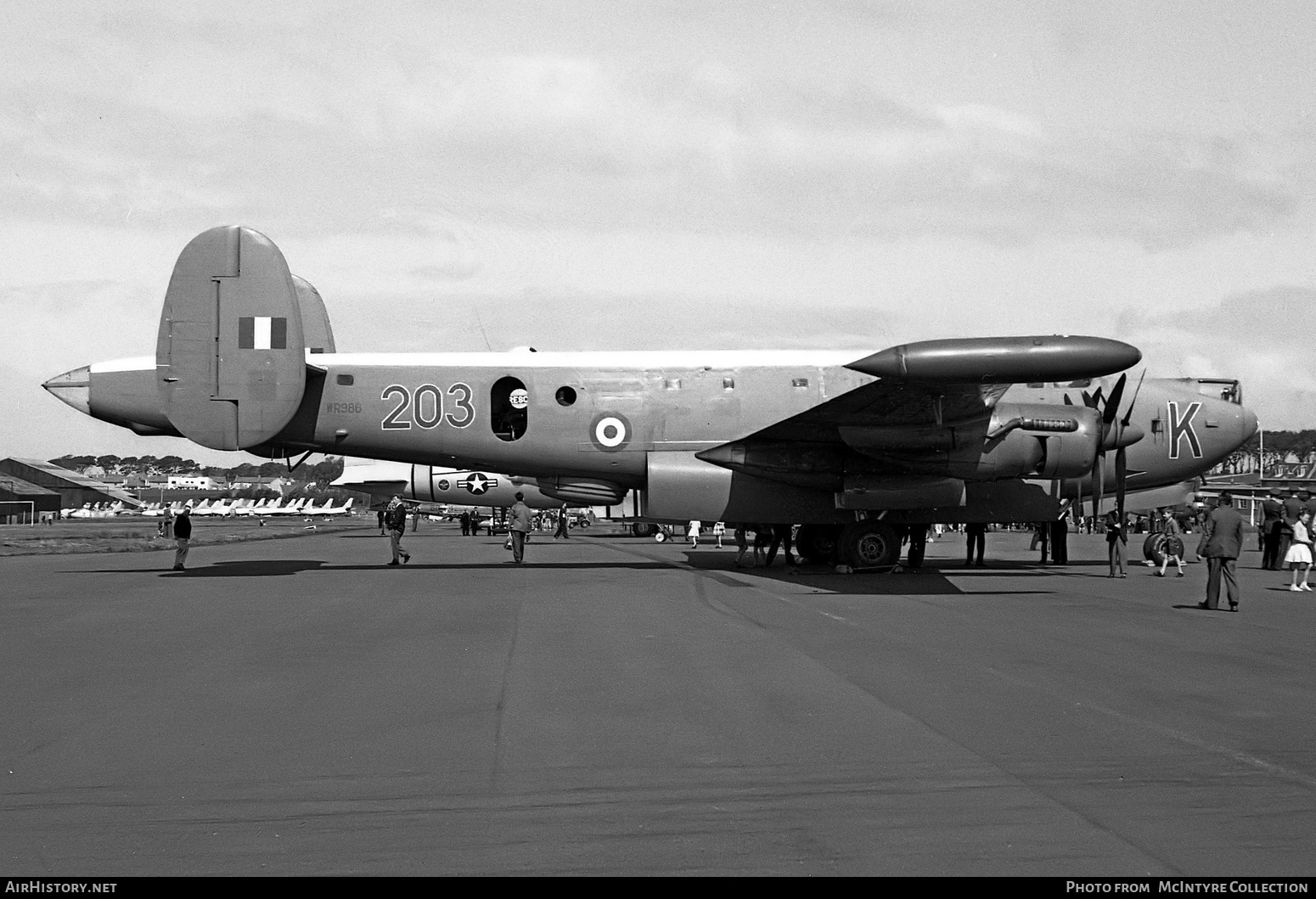 Aircraft Photo of WR986 | Avro 716 Shackleton MR3 | UK - Air Force | AirHistory.net #427395