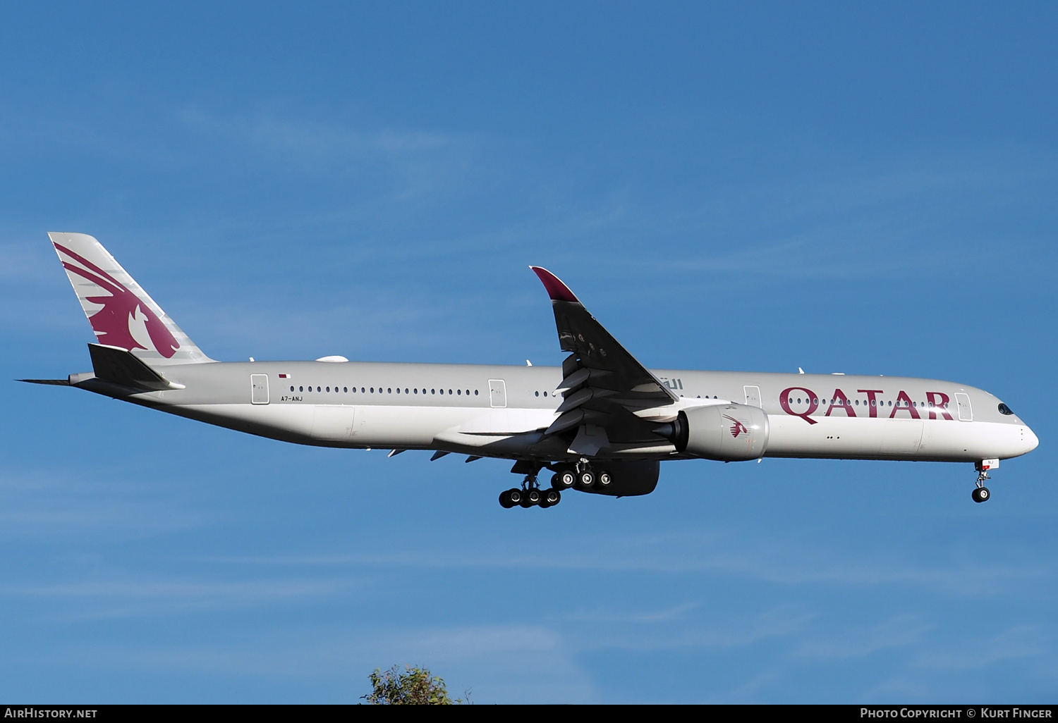 Aircraft Photo of A7-ANJ | Airbus A350-1041 | Qatar Airways | AirHistory.net #427400