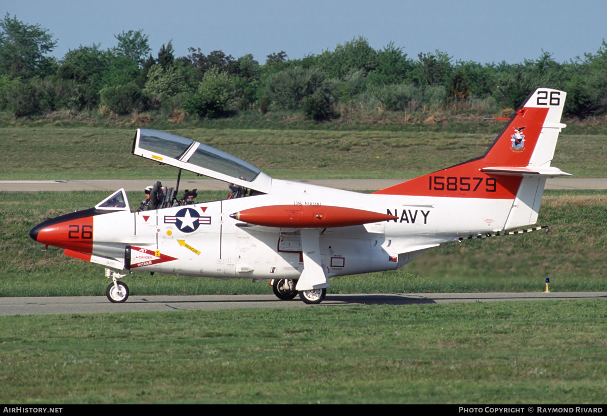 Aircraft Photo of 158579 | North American Rockwell T-2C Buckeye | USA - Navy | AirHistory.net #427424