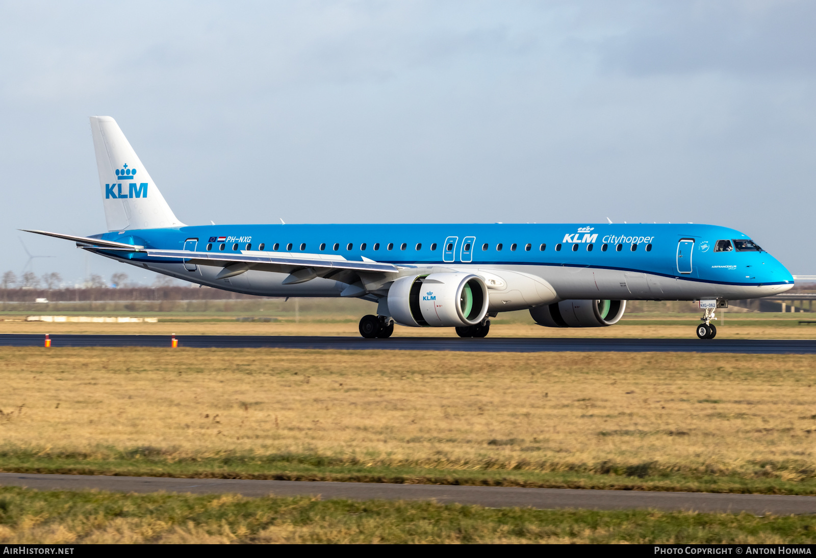 Aircraft Photo of PH-NXG | Embraer 195-E2 (ERJ-190-400) | KLM Cityhopper | AirHistory.net #427436